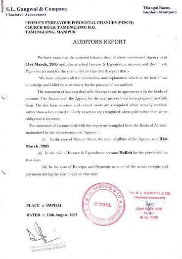 Audited Statement 2004-2005
