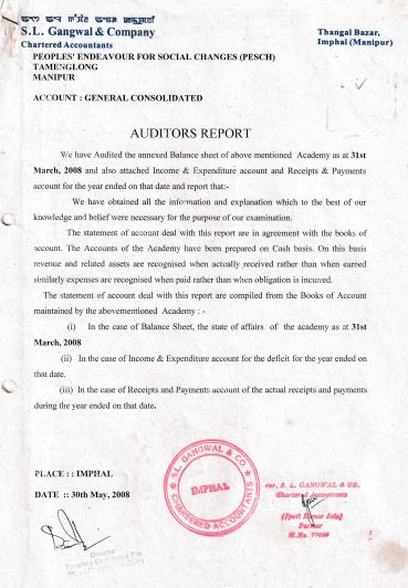 Audited Statement 2007-2008