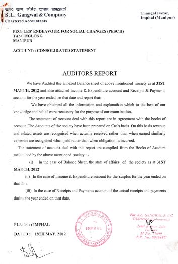 Audited Statement 2011-2012