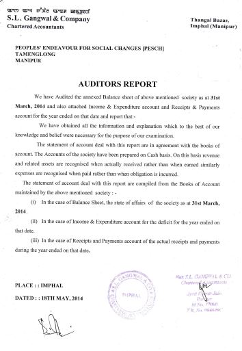Audited Statement 2013-2014