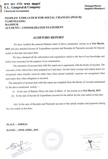 Audited Statement 2014-2015