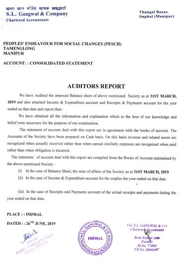 Audited Statement 2018-2019
