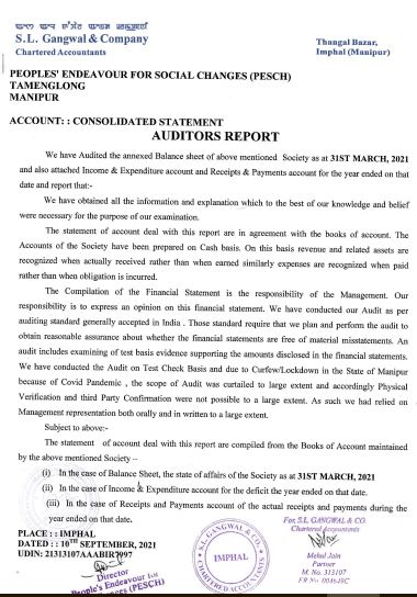 Audited Statement 2020-2021